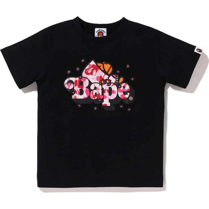 ABC SAKURA CAMO MILO ON BAPE TEE KIDS