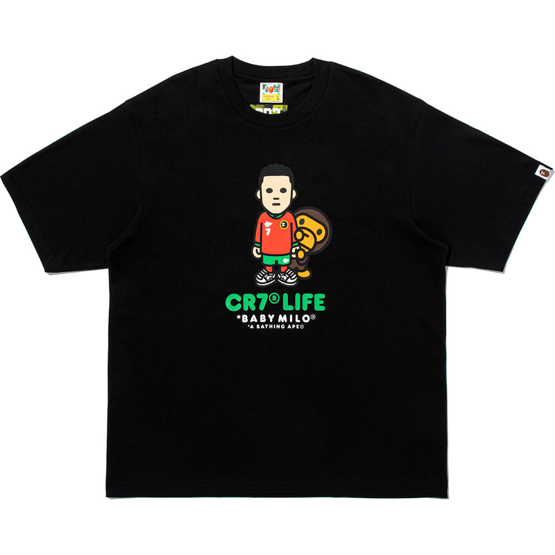 BAPE X CR7 LIFE BABY MILO RELAXED FIT TEE MENS