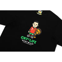 BAPE X CR7 LIFE BABY MILO RELAXED FIT TEE MENS