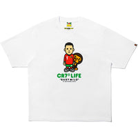 BAPE X CR7 LIFE BABY MILO RELAXED FIT TEE MENS