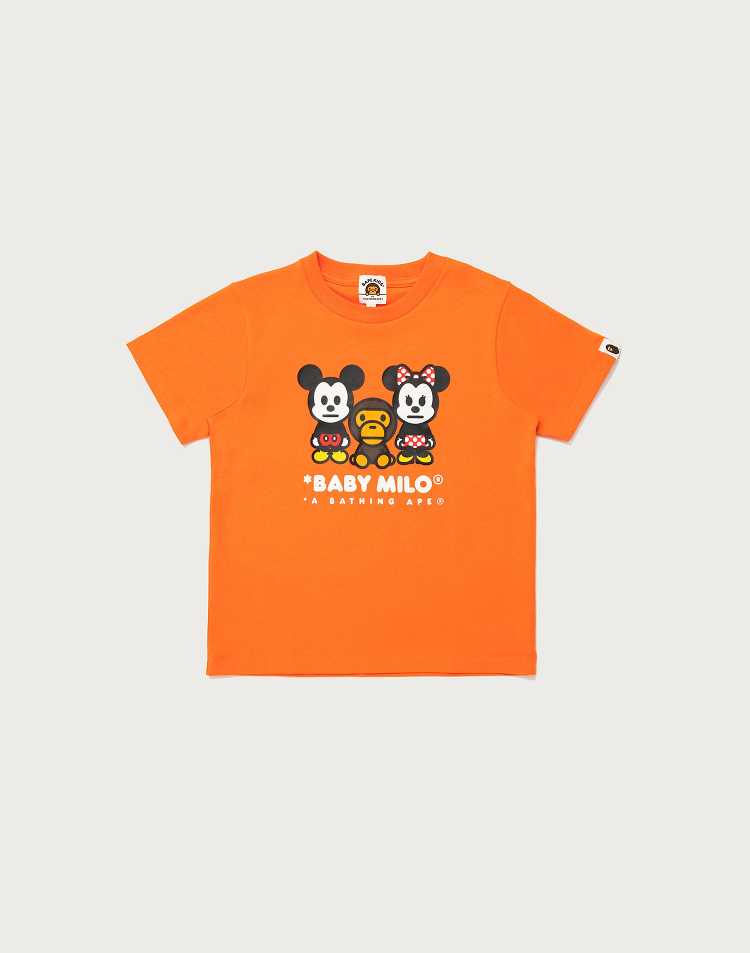 BAPE X DISNEY MICKEY & MINNIE MOUSE BABY MILO TEE KIDS – us.bape.com