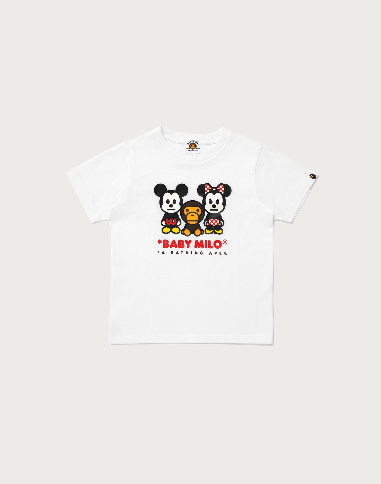 BAPE X DISNEY MICKEY & MINNIE MOUSE BABY MILO TEE KIDS – us.bape.com