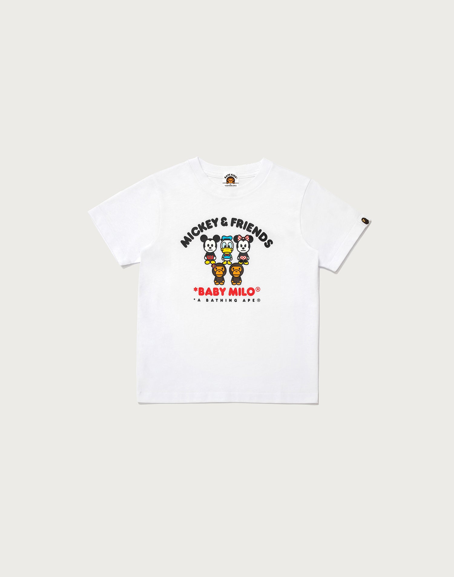 BAPE X DISNEY MICKEY & FRIENDS BABY MILO TEE KIDS – us.bape.com