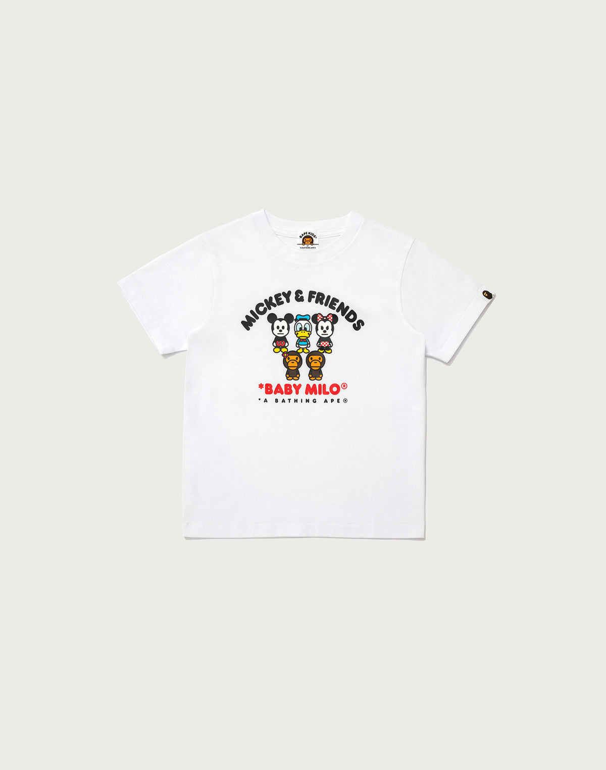 BAPE X DISNEY MICKEY & FRIENDS BABY MILO TEE KIDS
