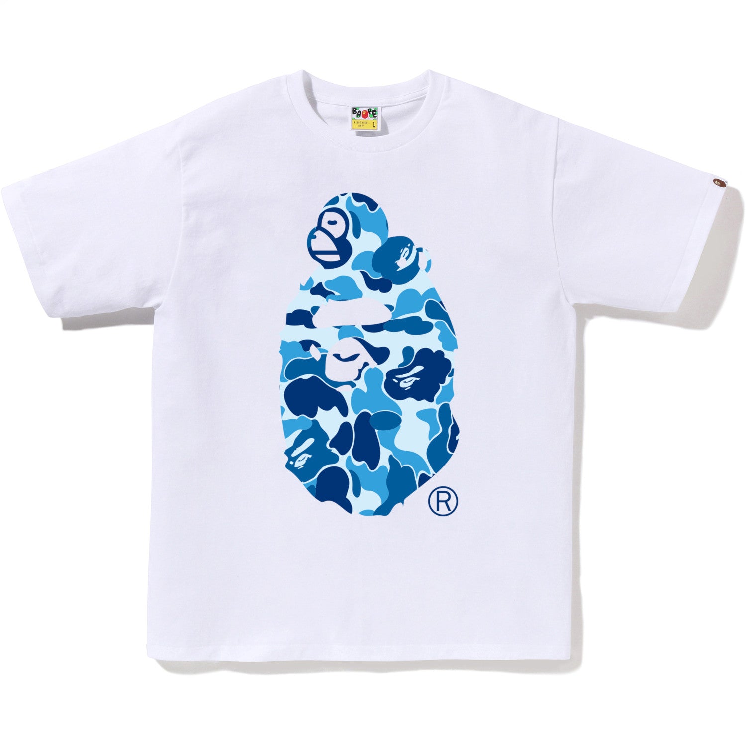 ABC CAMO MILO ON BIG APE TEE MENS – us.bape.com