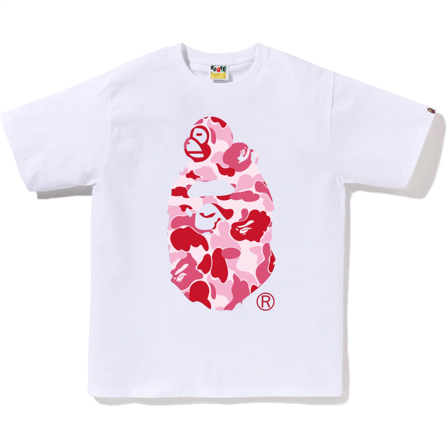 ABC CAMO MILO ON BIG APE TEE MENS – us.bape.com