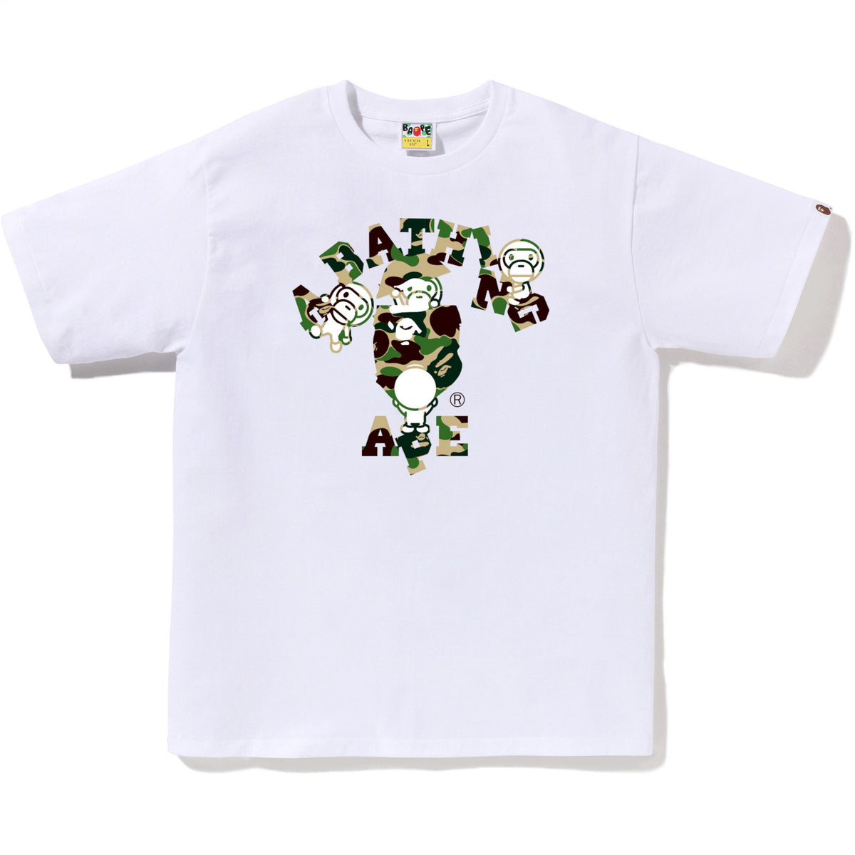 ABC CAMO COLLEGE MILO TEE MENS