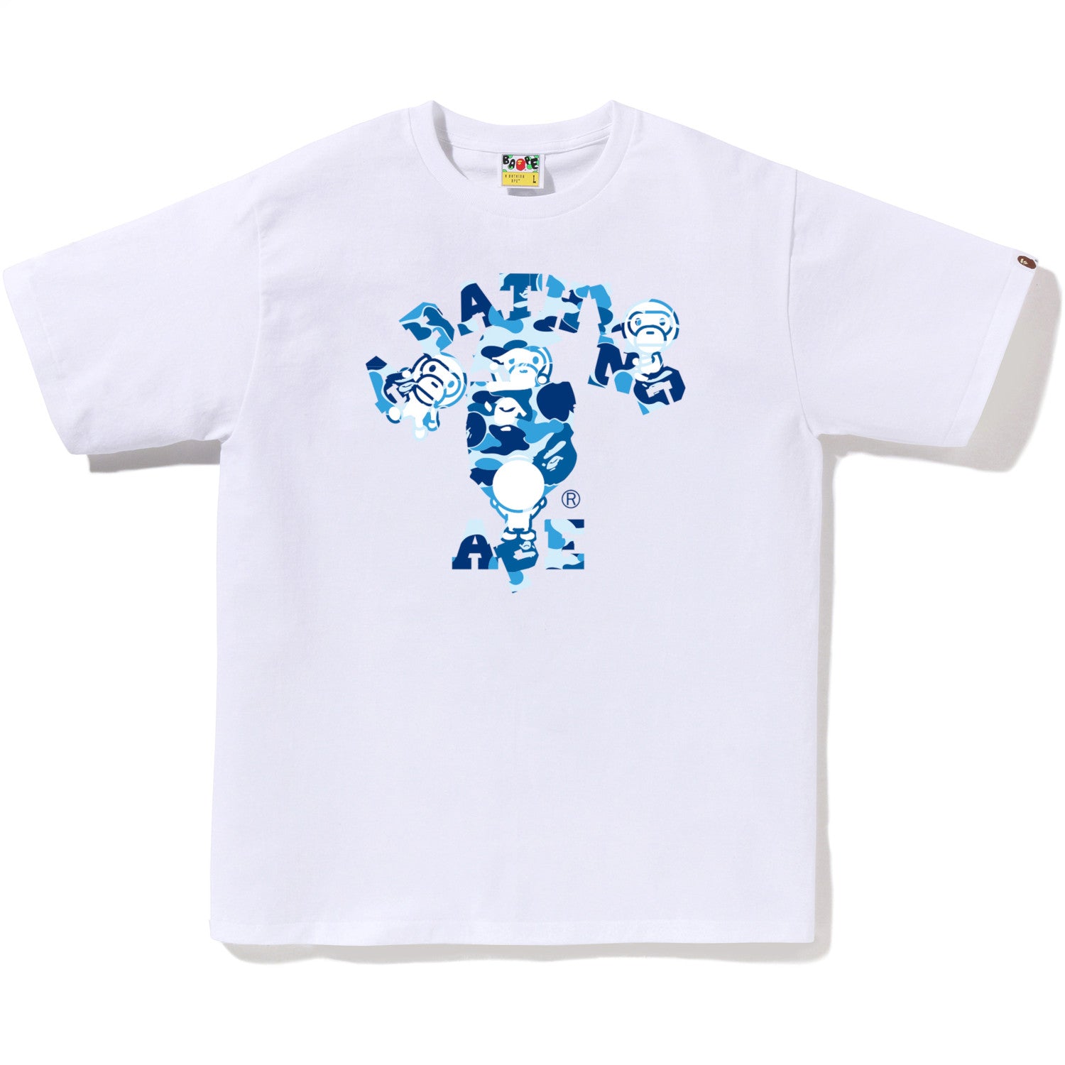 ABC CAMO COLLEGE MILO TEE MENS – us.bape.com