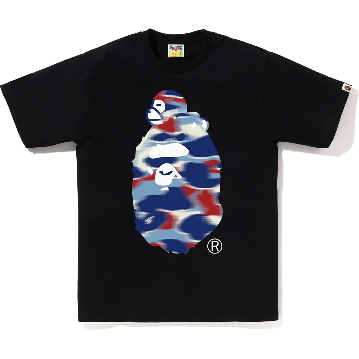 SCREEN CAMO MILO ON BIG APE TEE MENS – us.bape.com
