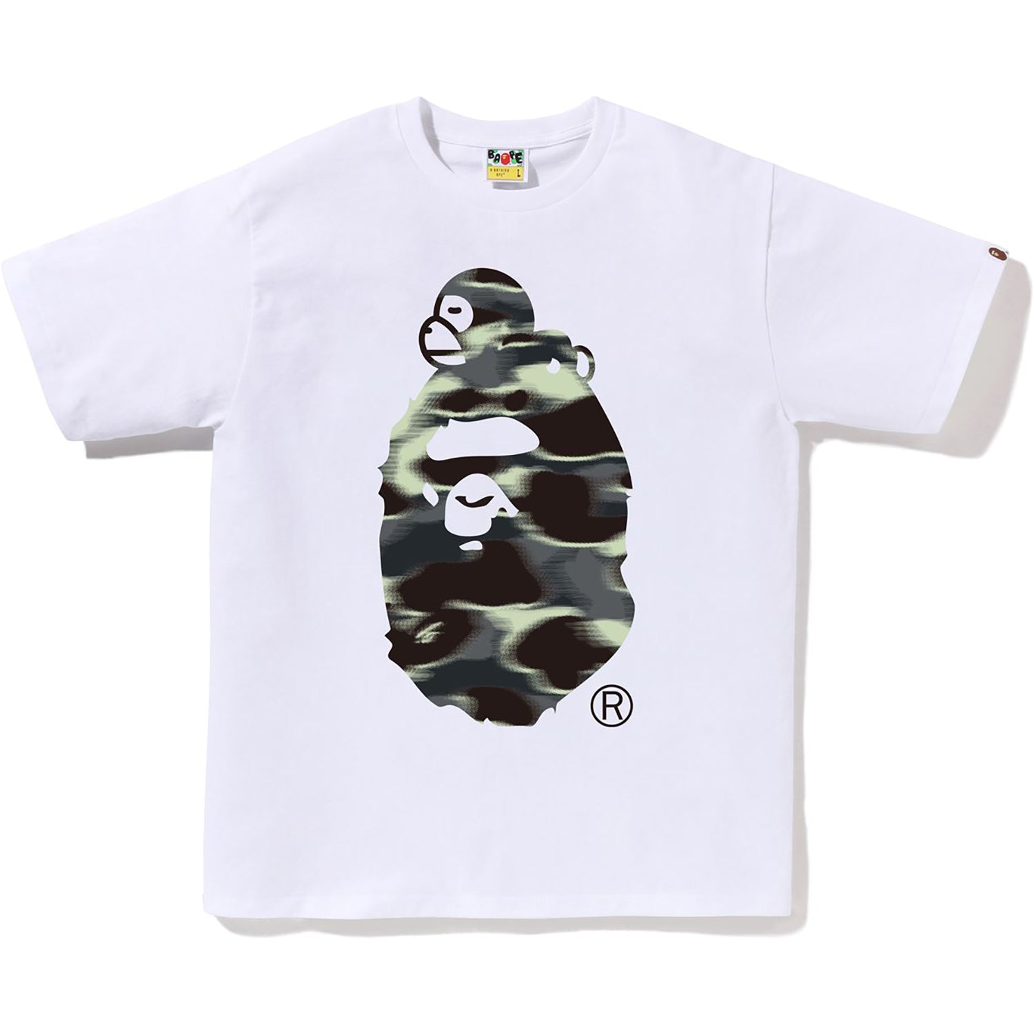 SCREEN CAMO MILO ON BIG APE TEE MENS – us.bape.com