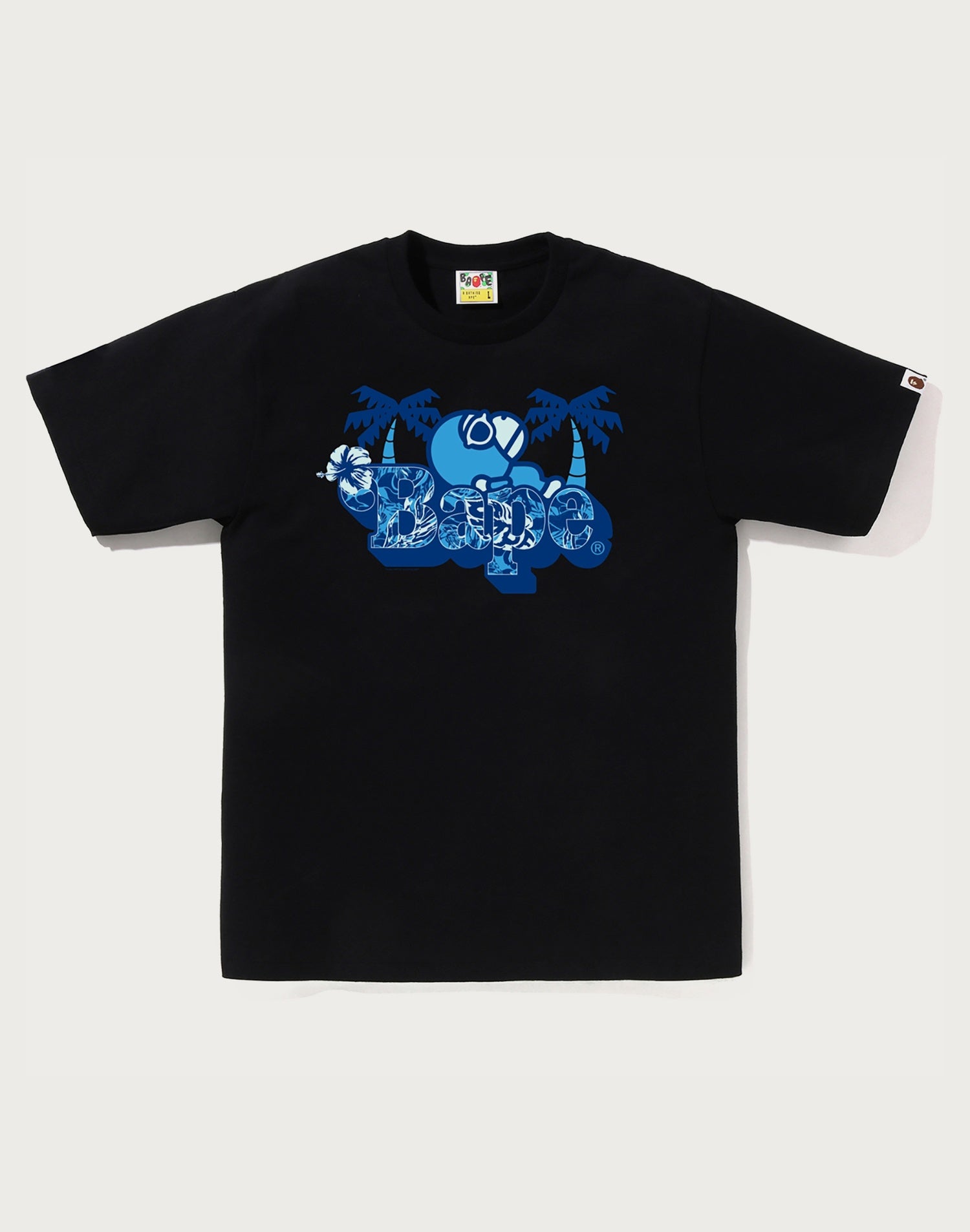 PALM RESORT CAMO MILO ON BAPE TEE MENS