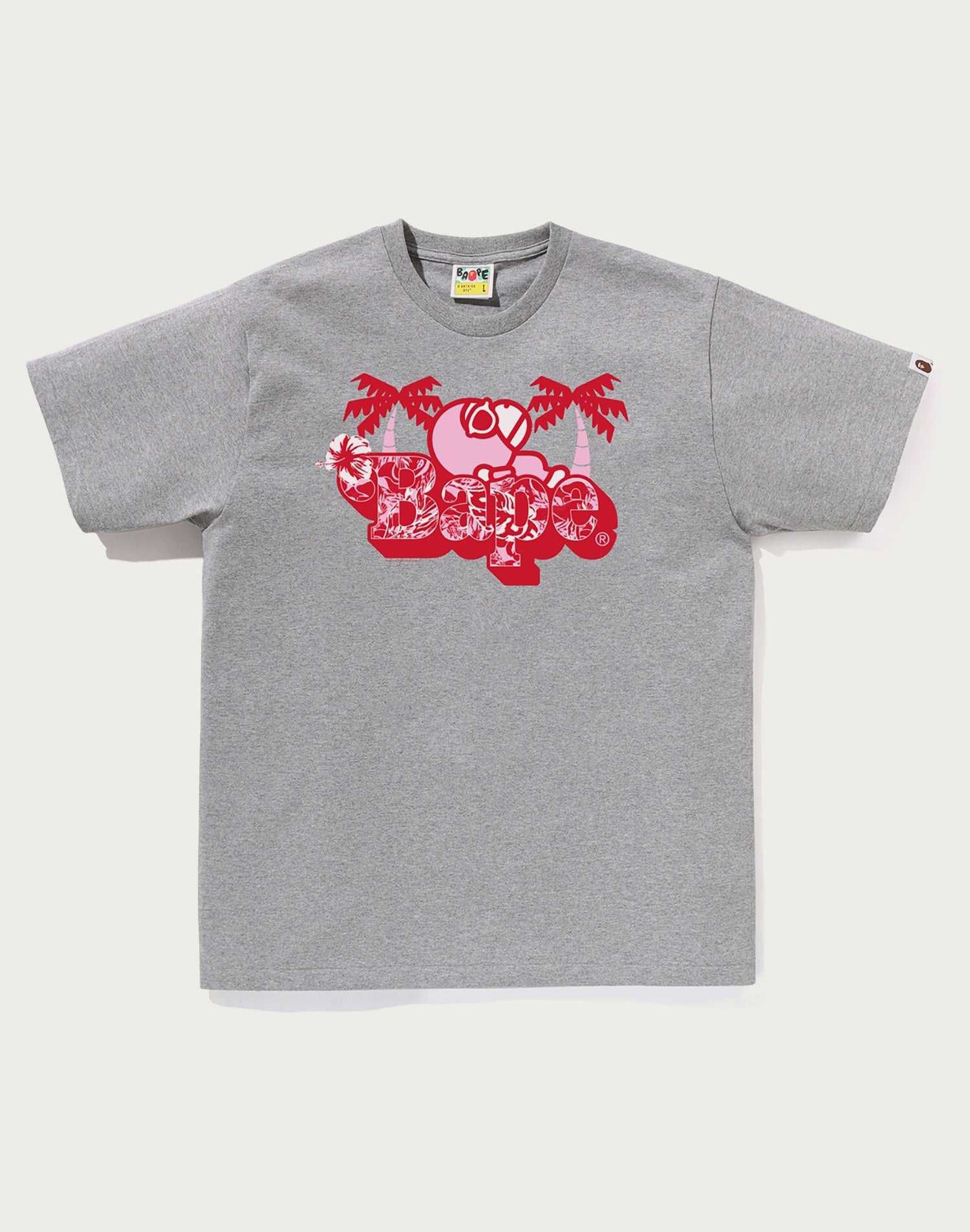 PALM RESORT CAMO MILO ON BAPE TEE MENS