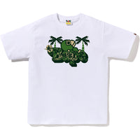 PALM RESORT CAMO MILO ON BAPE TEE MENS