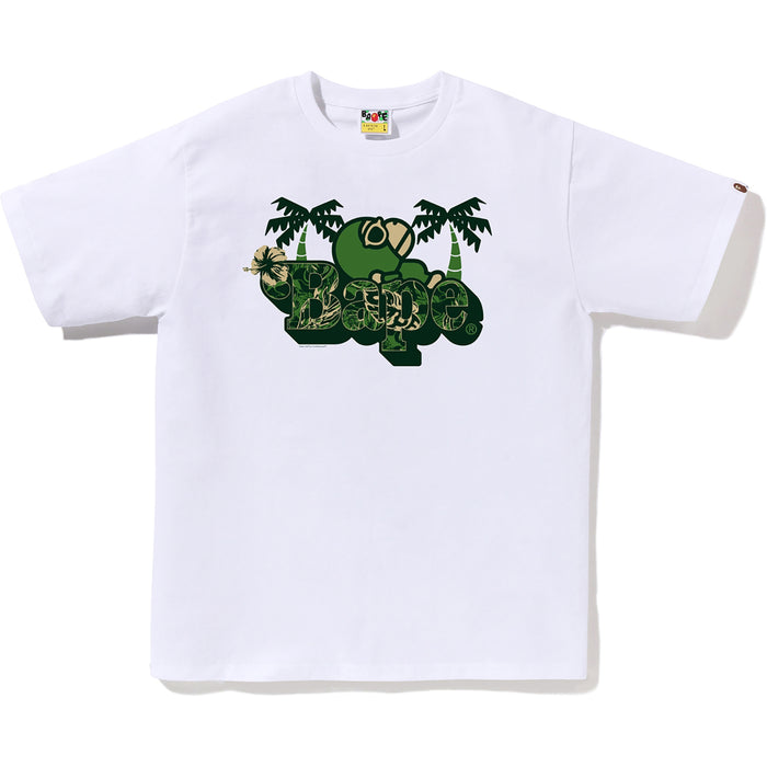 PALM RESORT CAMO MILO ON BAPE TEE MENS
