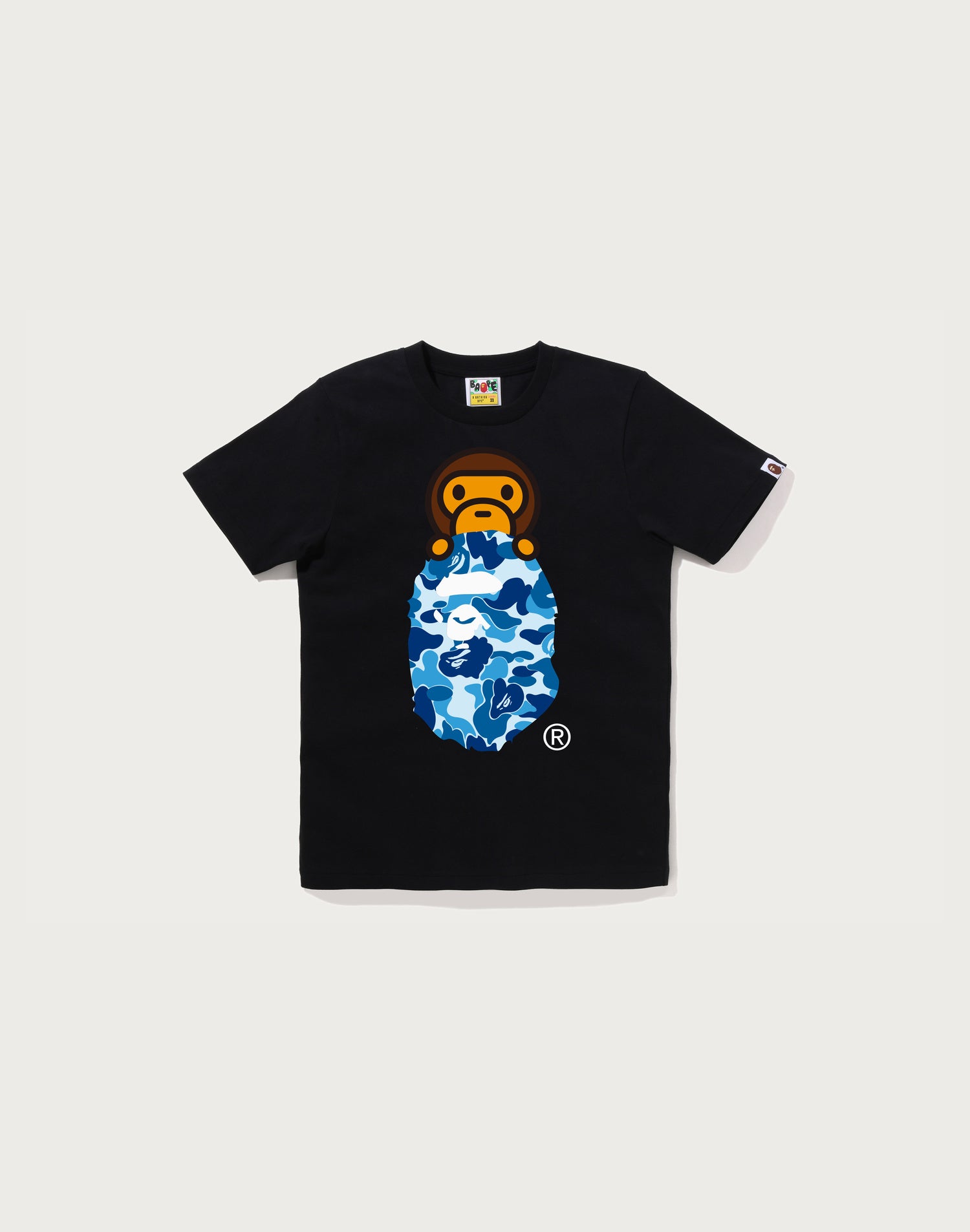 ABC CAMO MILO ON APE HEAD TEE LADIES – us.bape.com