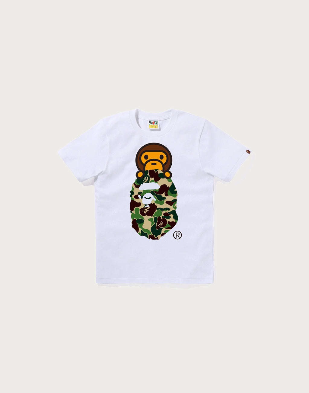 ABC CAMO MILO ON APE HEAD TEE LADIES