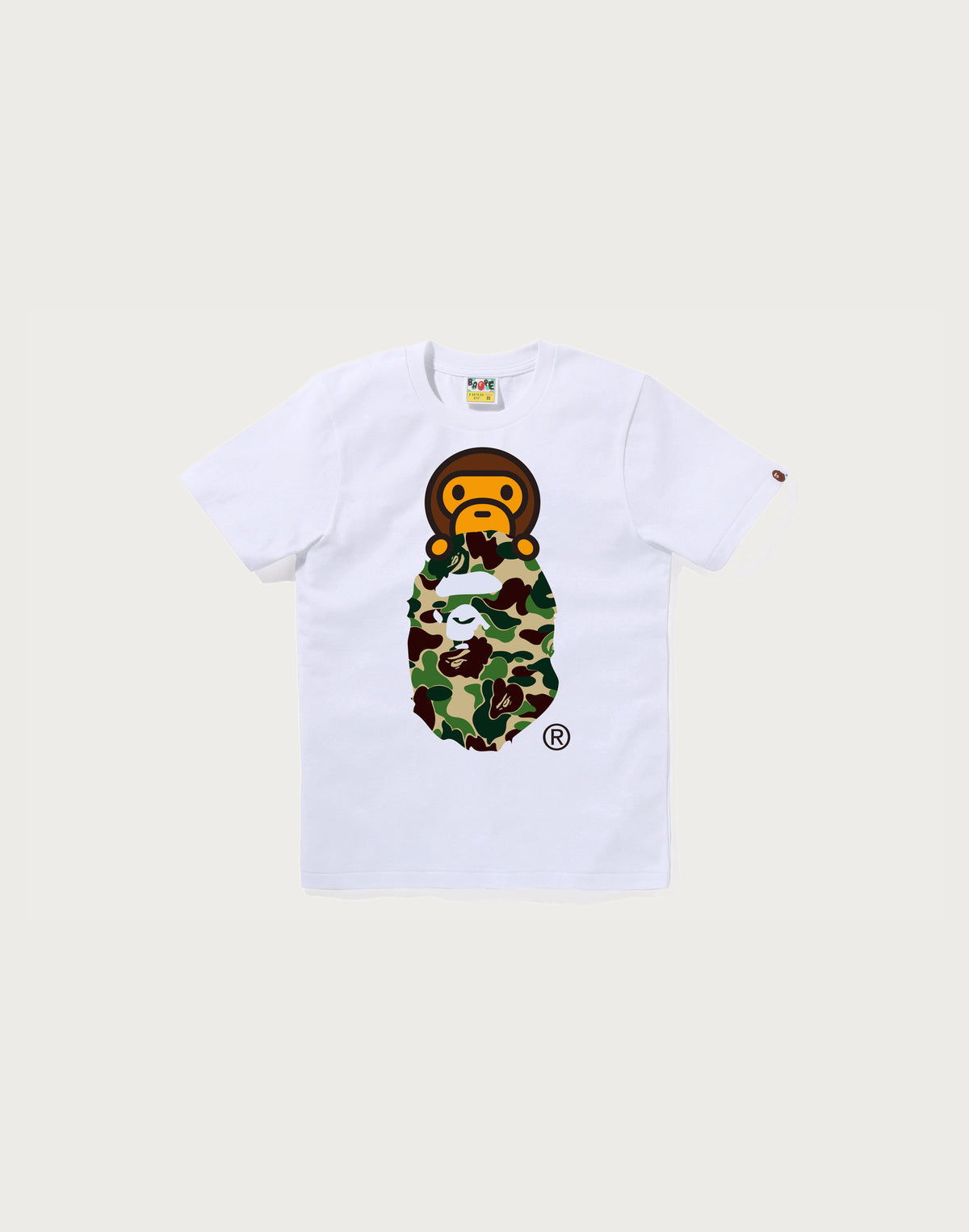 ABC CAMO MILO ON APE HEAD TEE LADIES