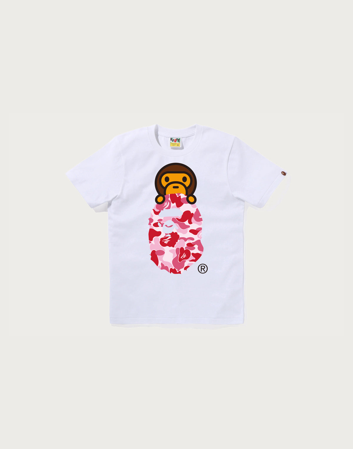 ABC CAMO MILO ON APE HEAD TEE LADIES