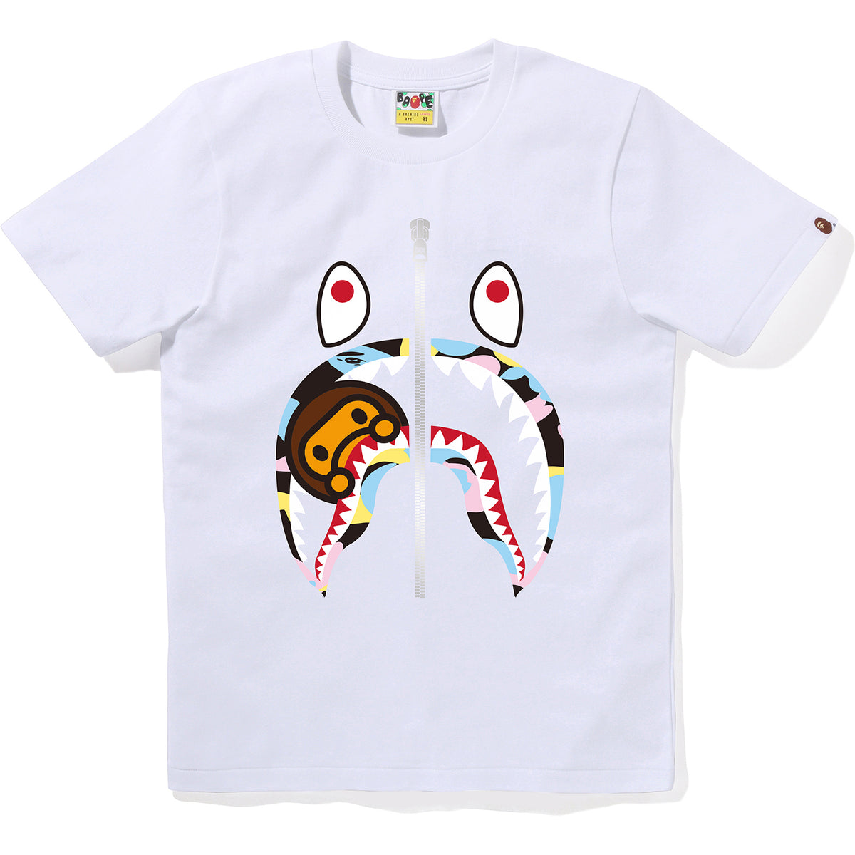 NEW MULTI CAMO MILO SHARK TEE LADIES