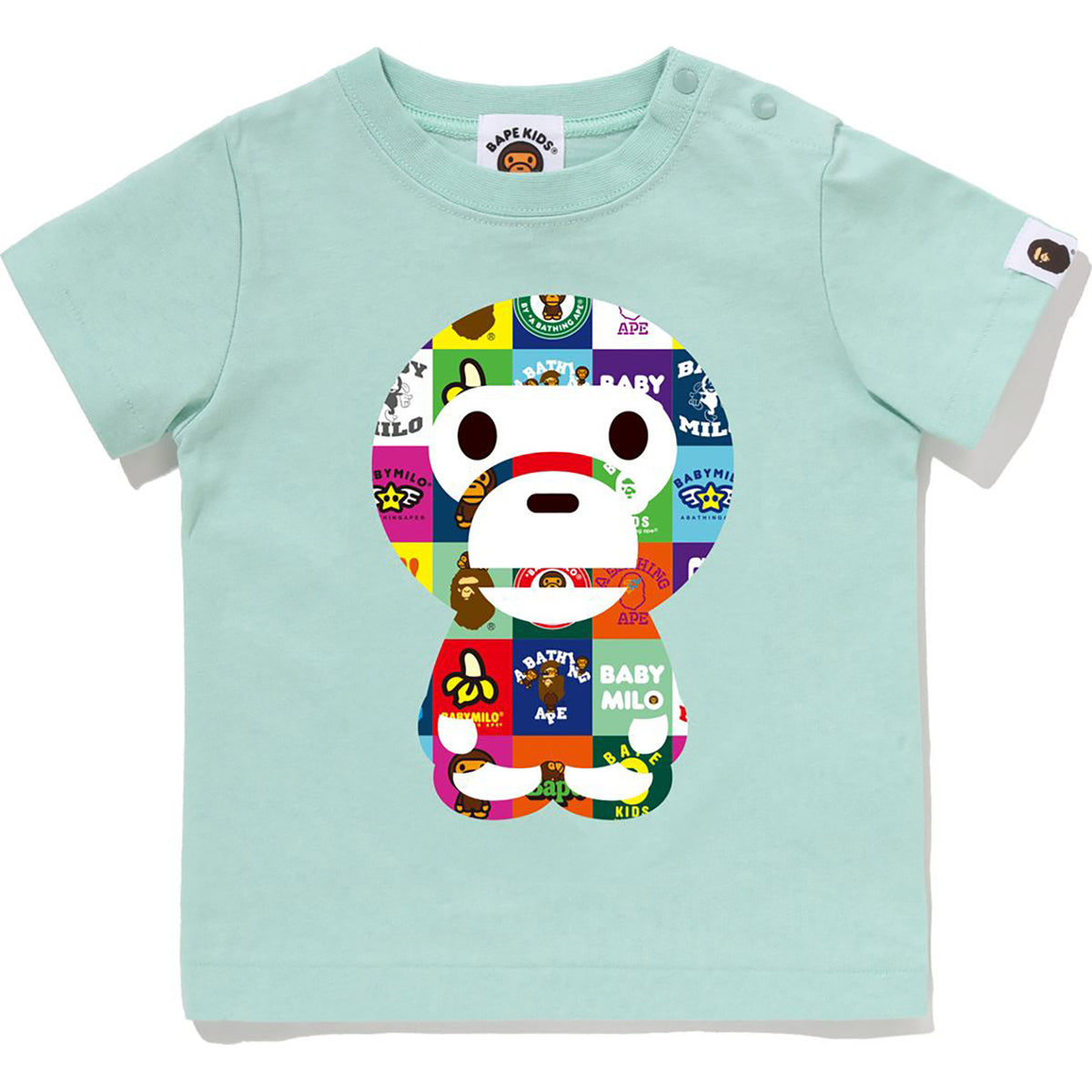BABY MILO PATCHWORK BIG BABY MILO TEE KB KIDS