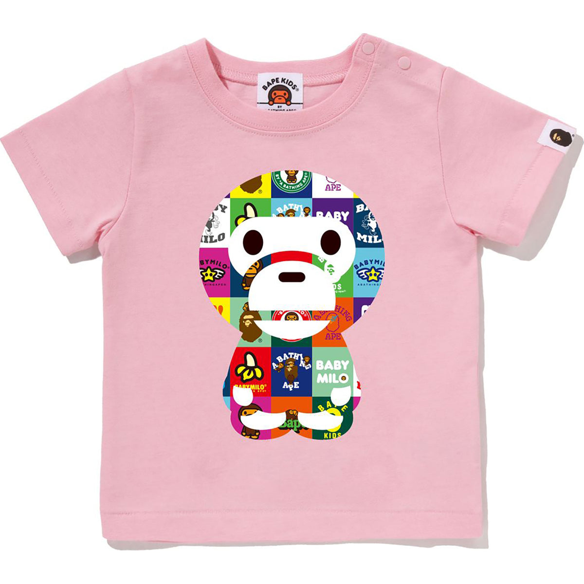 BABY MILO PATCHWORK BIG BABY MILO TEE KB KIDS