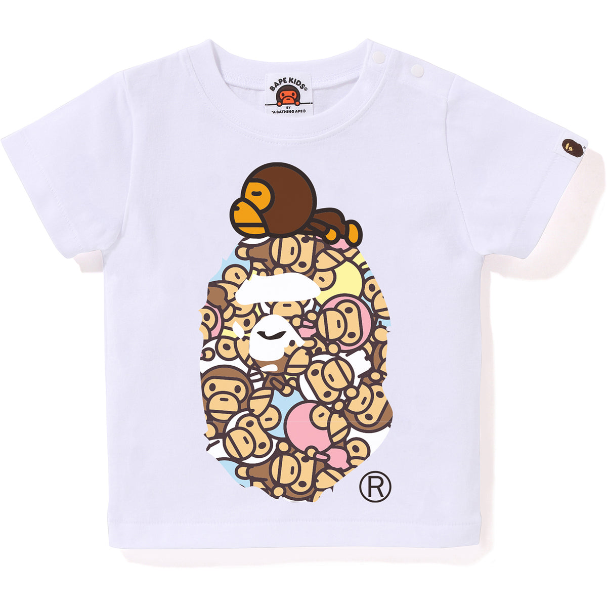 ALL BABY MILO MULTI MILO ON BIG APE TEE KB KIDS