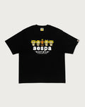 BAPE X AESPA BABY MILO LEMONADE RELAXED FIT TEE MENS