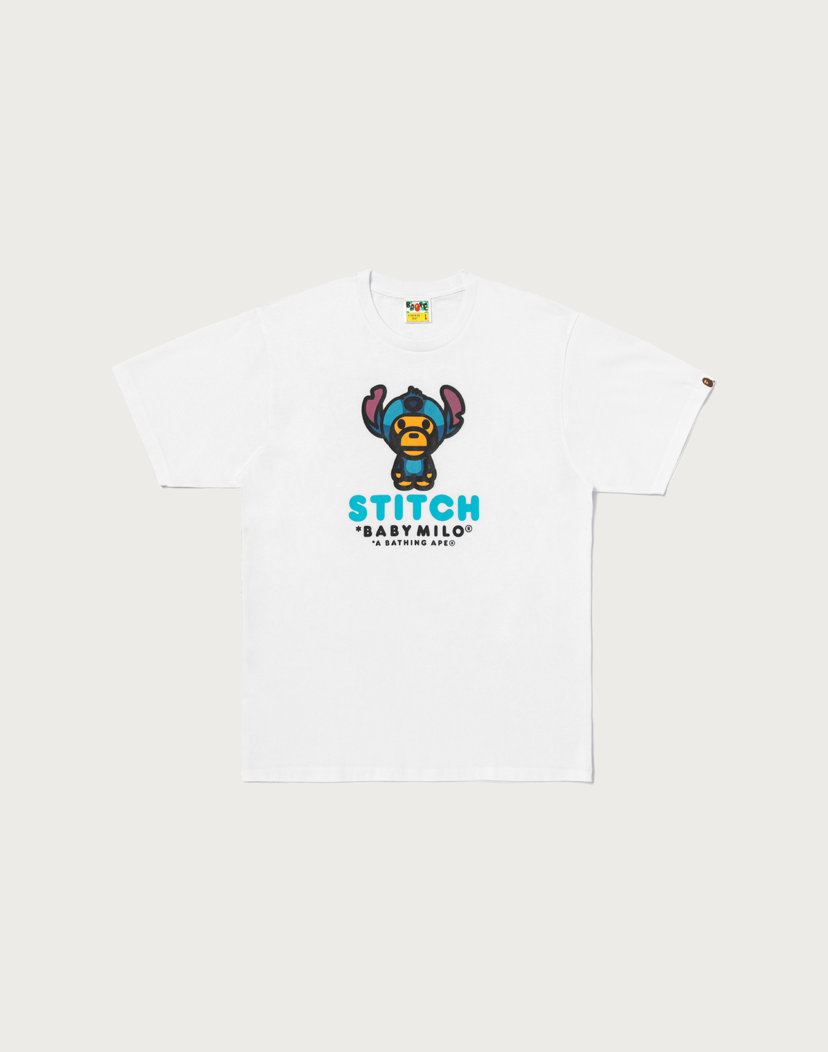 BAPE X DISNEY STITCH BABY MILO TEE MENS
