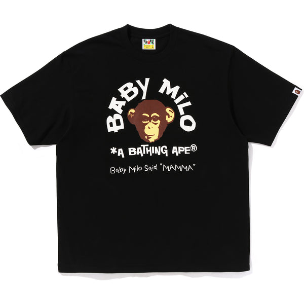 BABY MILO COLLEGE RELAXED FIT TEE MENS – us.bape.com