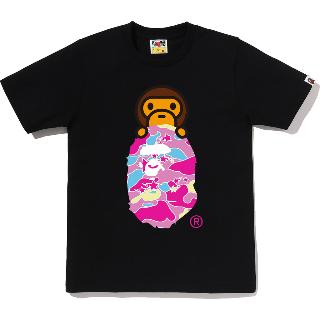 STA CAMO MILO ON APE HEAD TEE LADIES