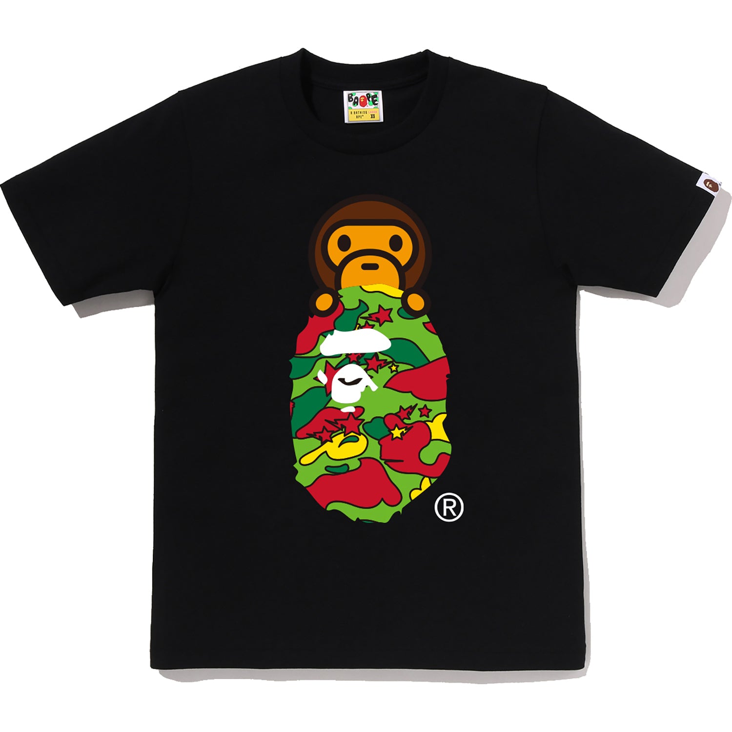STA CAMO MILO ON APE HEAD TEE LADIES