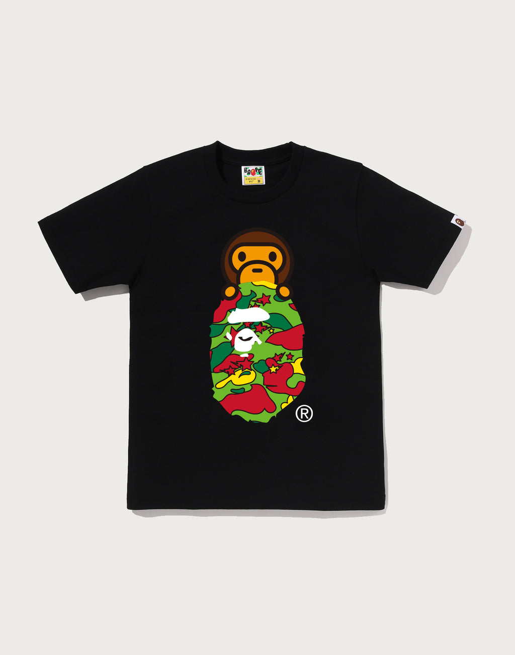 STA CAMO MILO ON APE HEAD TEE LADIES