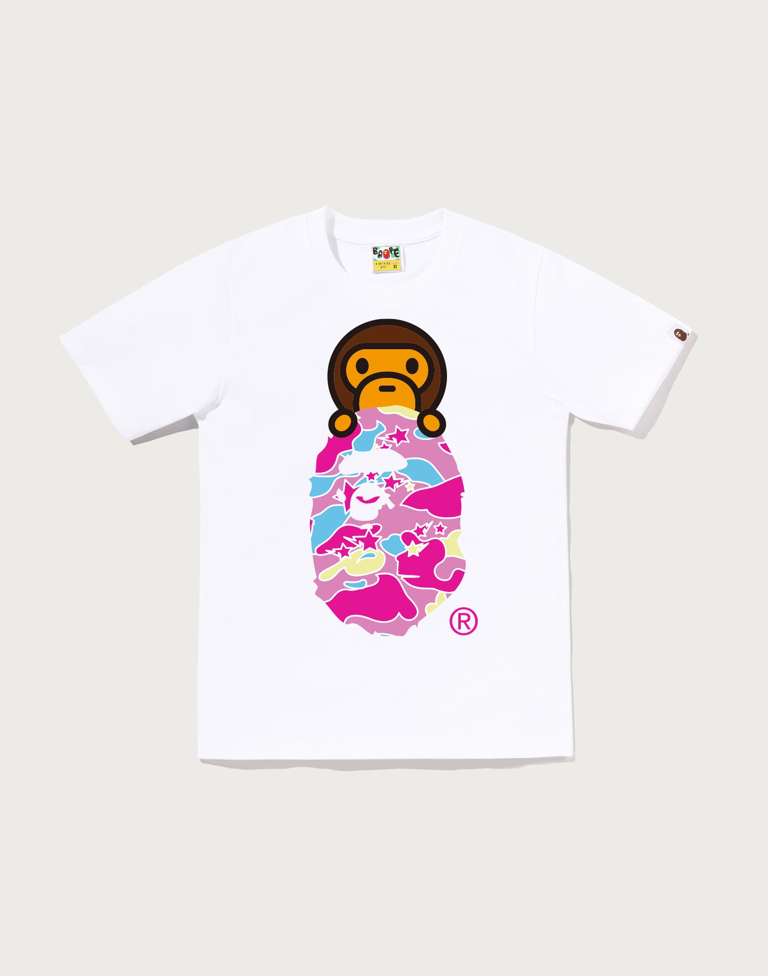 STA CAMO MILO ON APE HEAD TEE LADIES