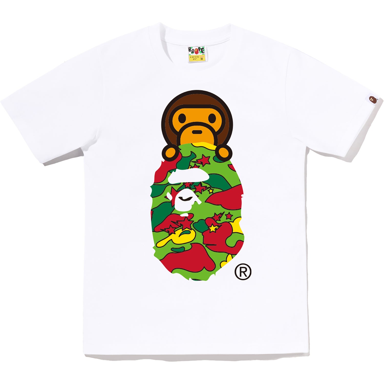 STA CAMO MILO ON APE HEAD TEE LADIES
