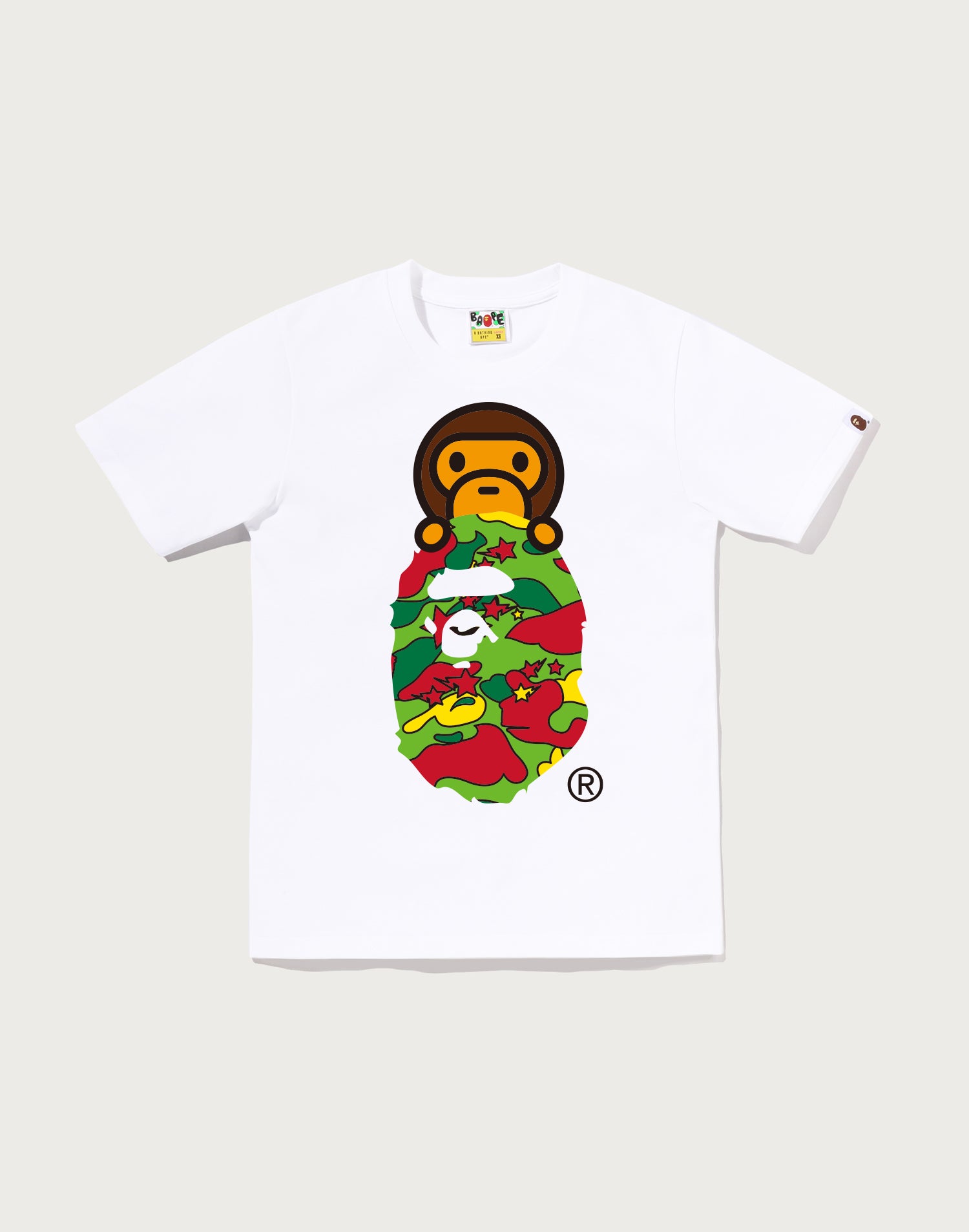 STA CAMO MILO ON APE HEAD TEE LADIES