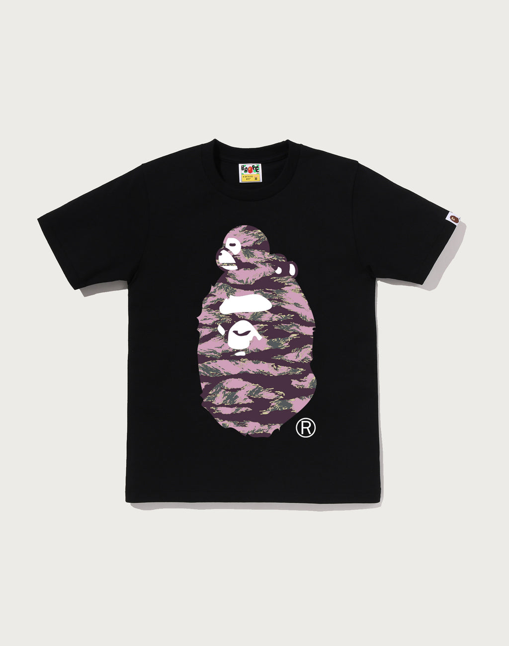 TIGER CAMO MILO ON BIG APE TEE LADIES