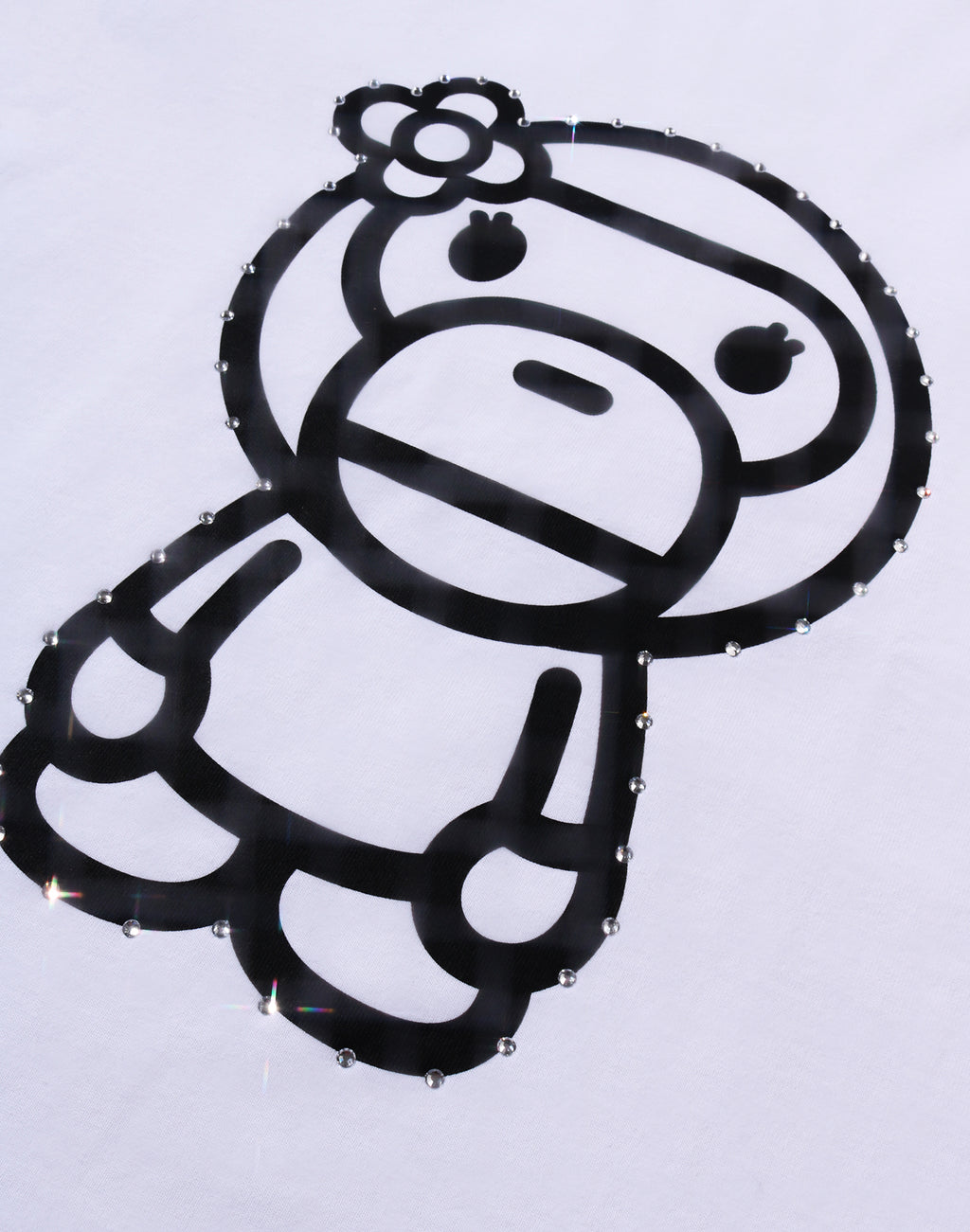 CRYSTAL STONE BIG BABY LISA TEE LADIES