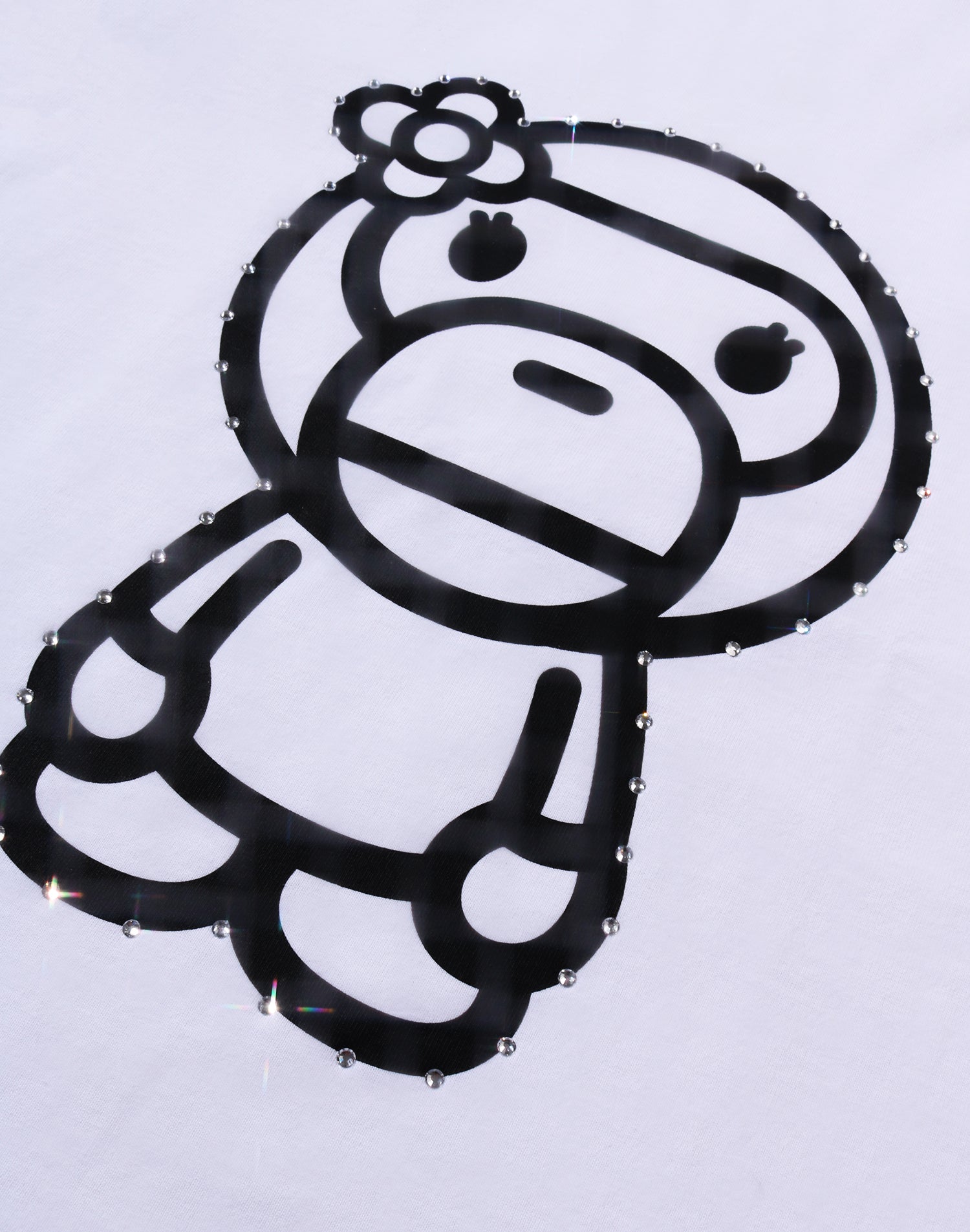 CRYSTAL STONE BIG BABY LISA TEE LADIES
