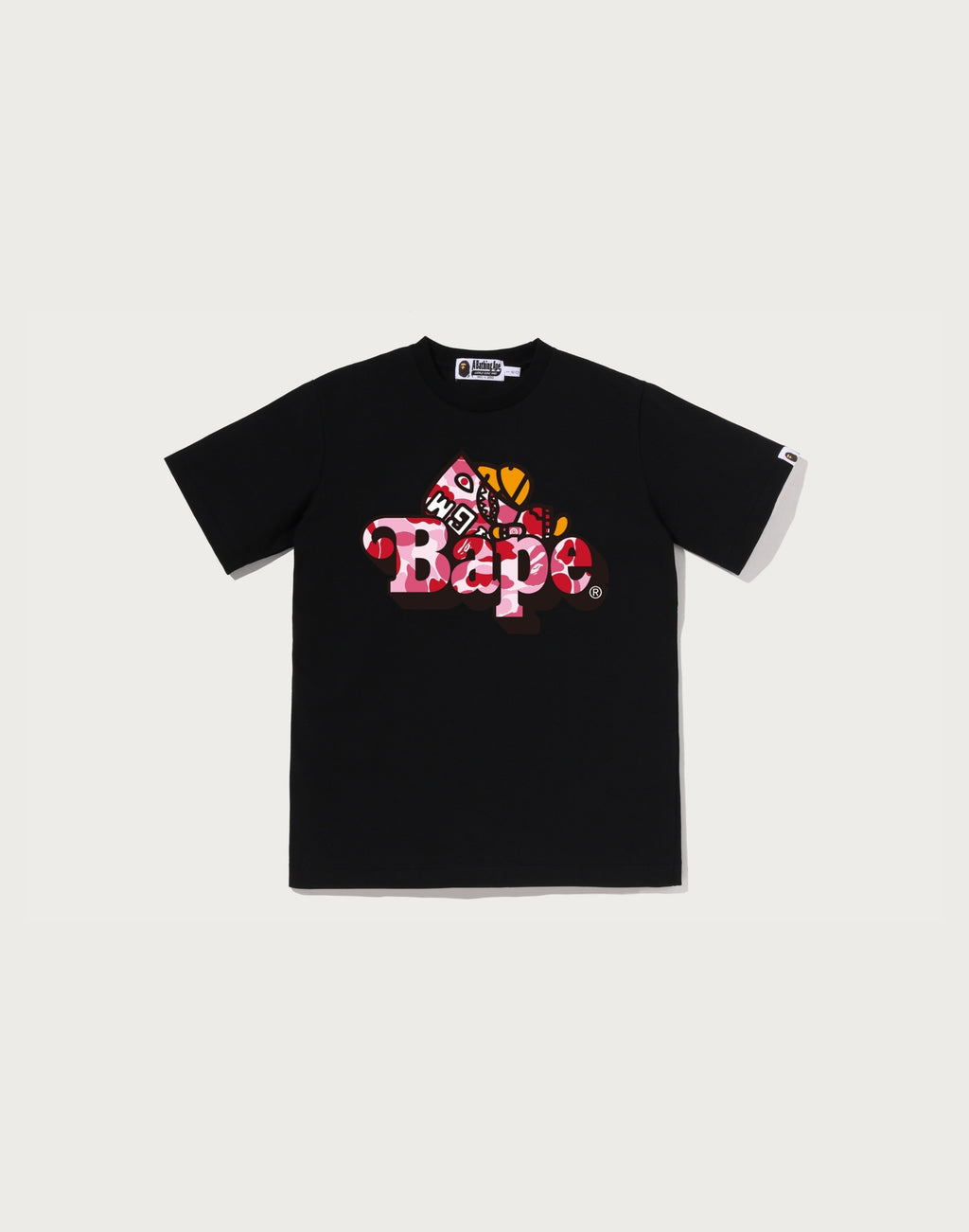 ABC CAMO SHARK MILO ON BAPE TEE KIDS