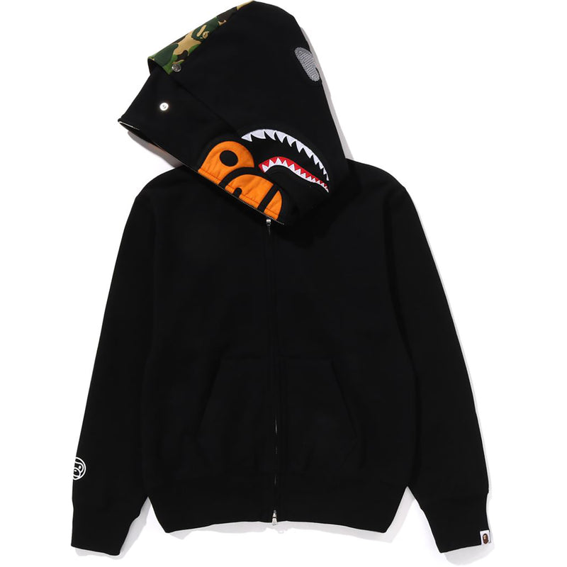 MILO SHARK FULL ZIP DOUBLE HOODIE LADIES