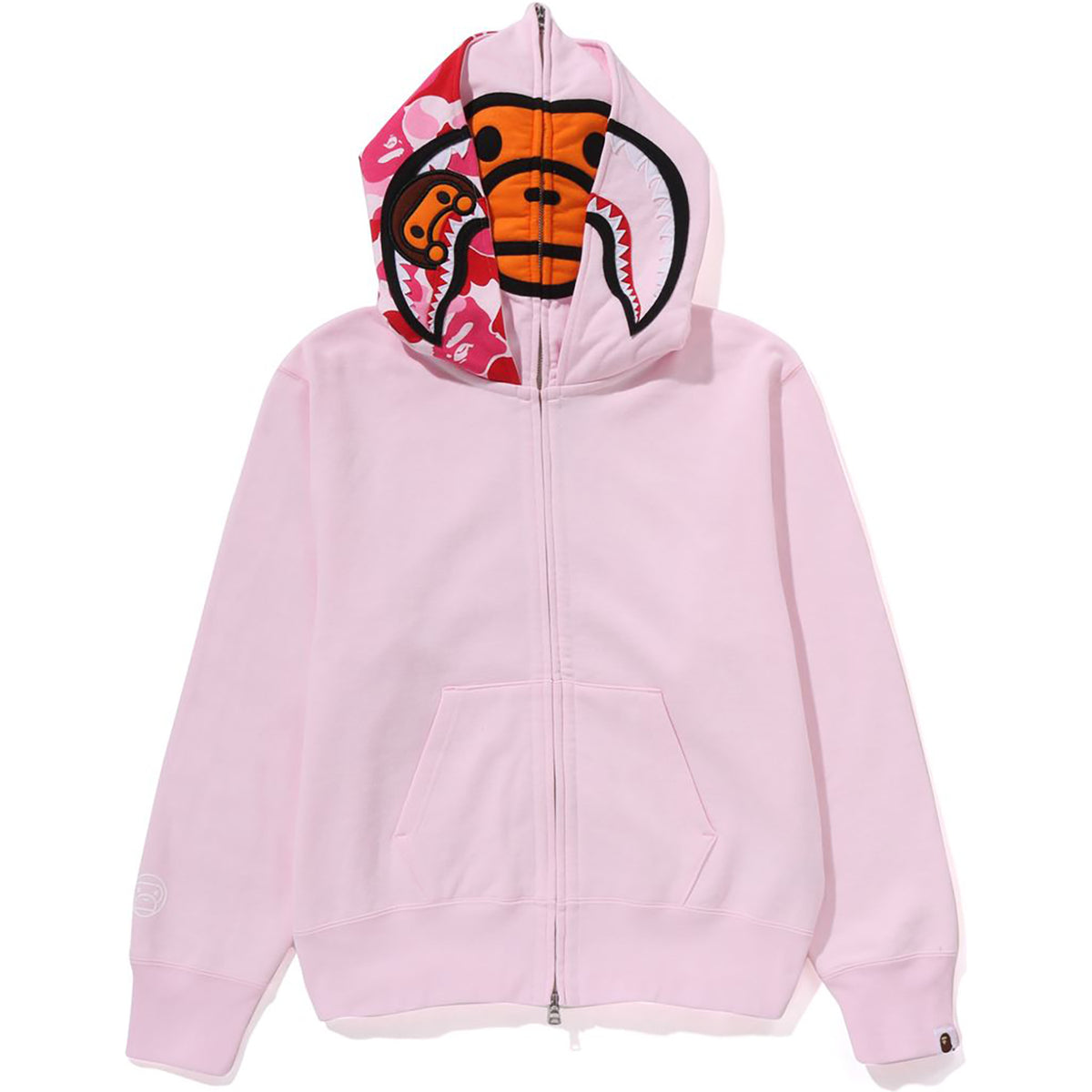 MILO SHARK FULL ZIP DOUBLE HOODIE LADIES