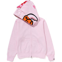 MILO SHARK FULL ZIP DOUBLE HOODIE LADIES