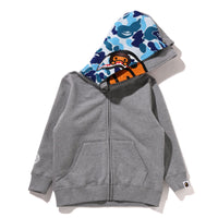 MILO SHARK ZIP DOUBLE HOODIE KIDS