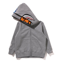 MILO SHARK ZIP DOUBLE HOODIE KIDS