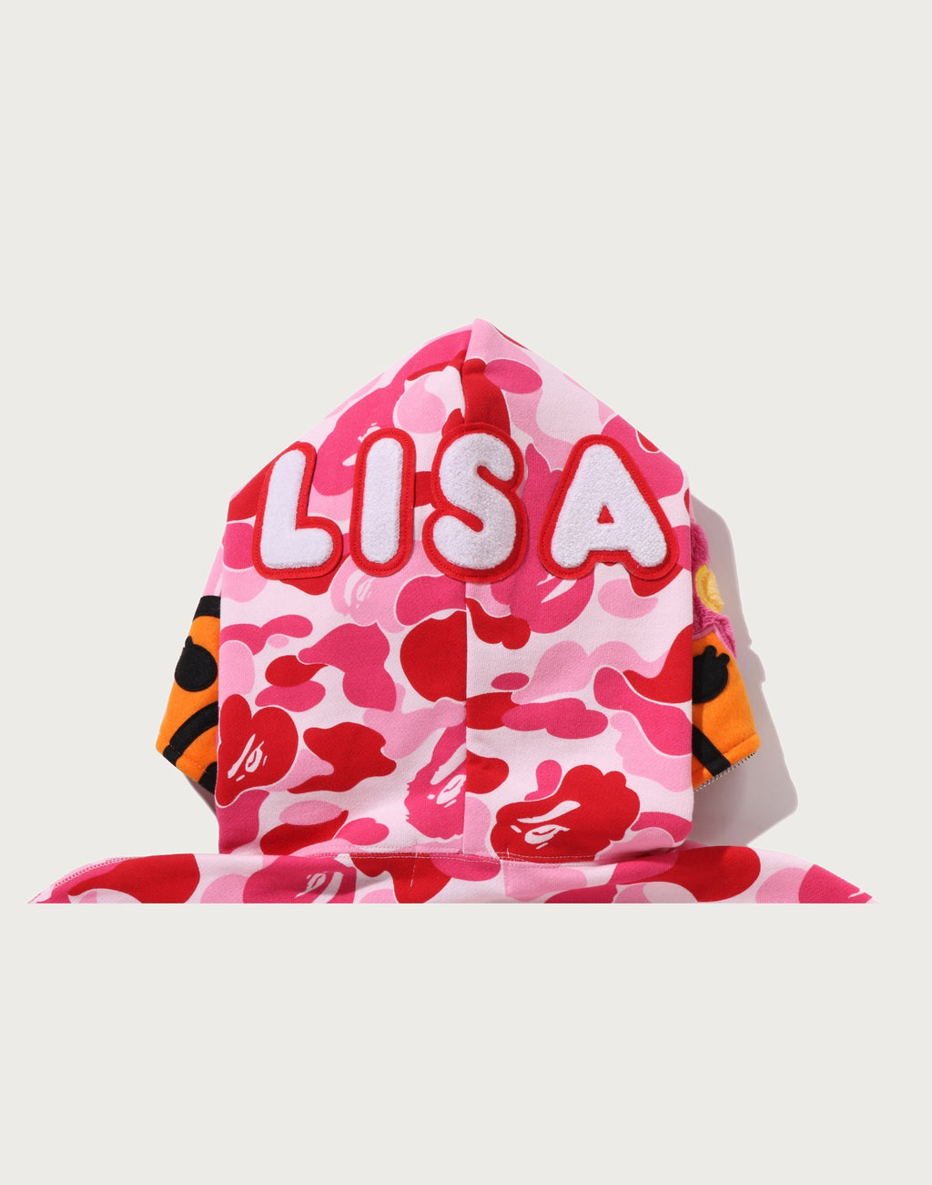 ABC CAMO BABY LISA CROPPED FULL ZIP HOODIE LADIES