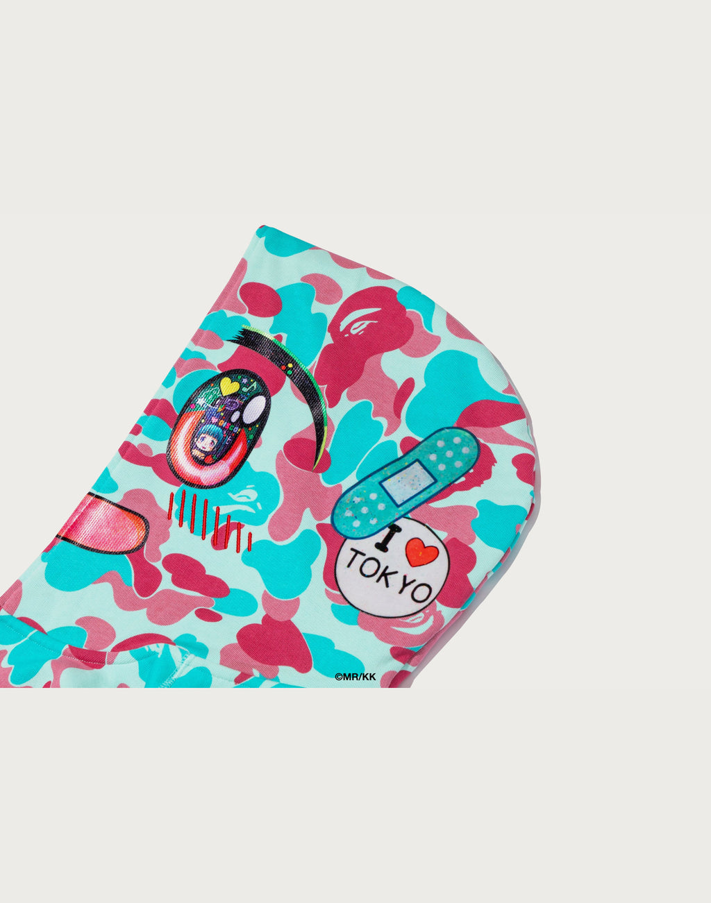 BAPE X MR. MIAMI STORE CAMO RELAXED FIT FULL ZIP HOODIE MENS