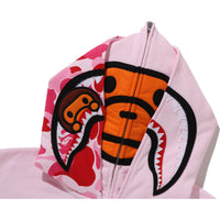 MILO SHARK FULL ZIP DOUBLE HOODIE LADIES