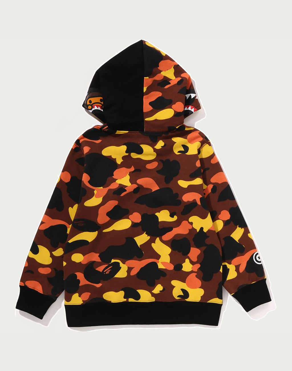 1ST CAMO MILO SHARK ZIP HOODIE KIDS