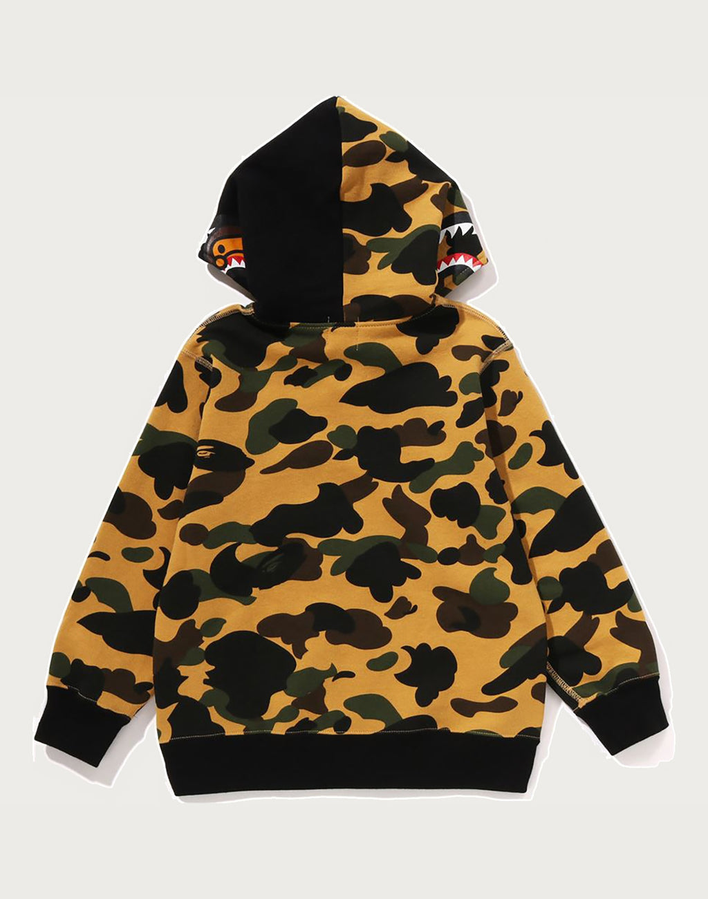 1ST CAMO MILO SHARK ZIP HOODIE KIDS