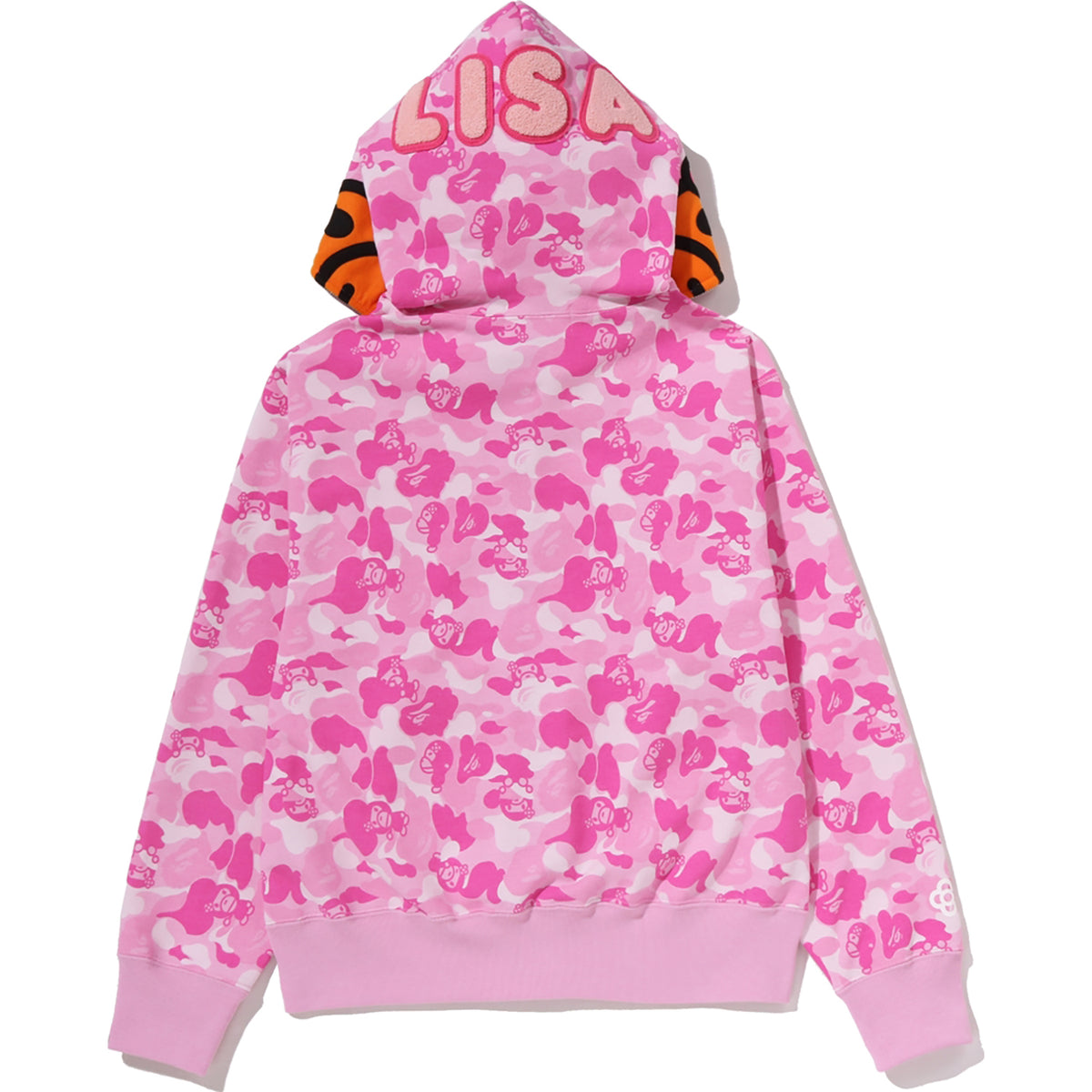 BABY LISA ABC CAMO FULL ZIP HOODIE LADIES